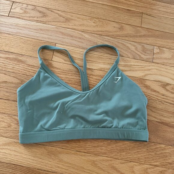 Gymshark V Neck Sports Bra - Picture 1 of 2